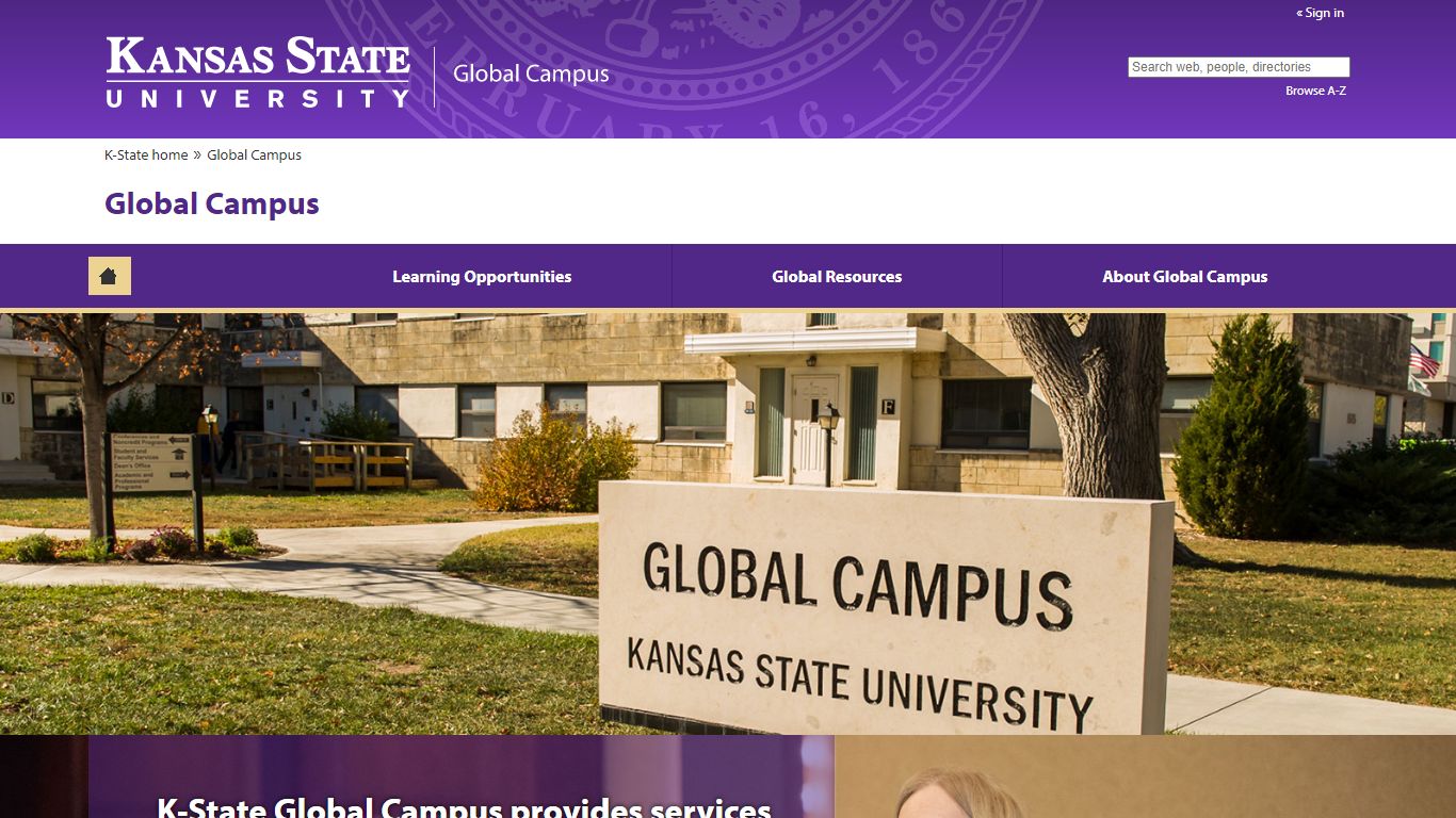 Global Campus | Kansas State University's Online Learning Campus